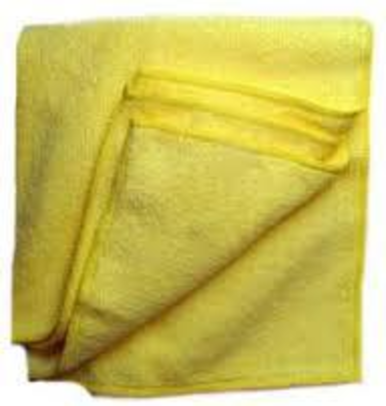 Microfiber Dust Cloth -Yellow